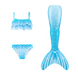 Kid Girl Beauty Mermaid Bikini Swimsuit