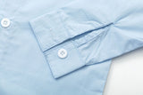Kid Baby Boy Gentleman Suit Light Blue Long Sleeve Set 2 Pcs