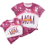 Family Matching Mother Daughter Short Sleeves T-shirt