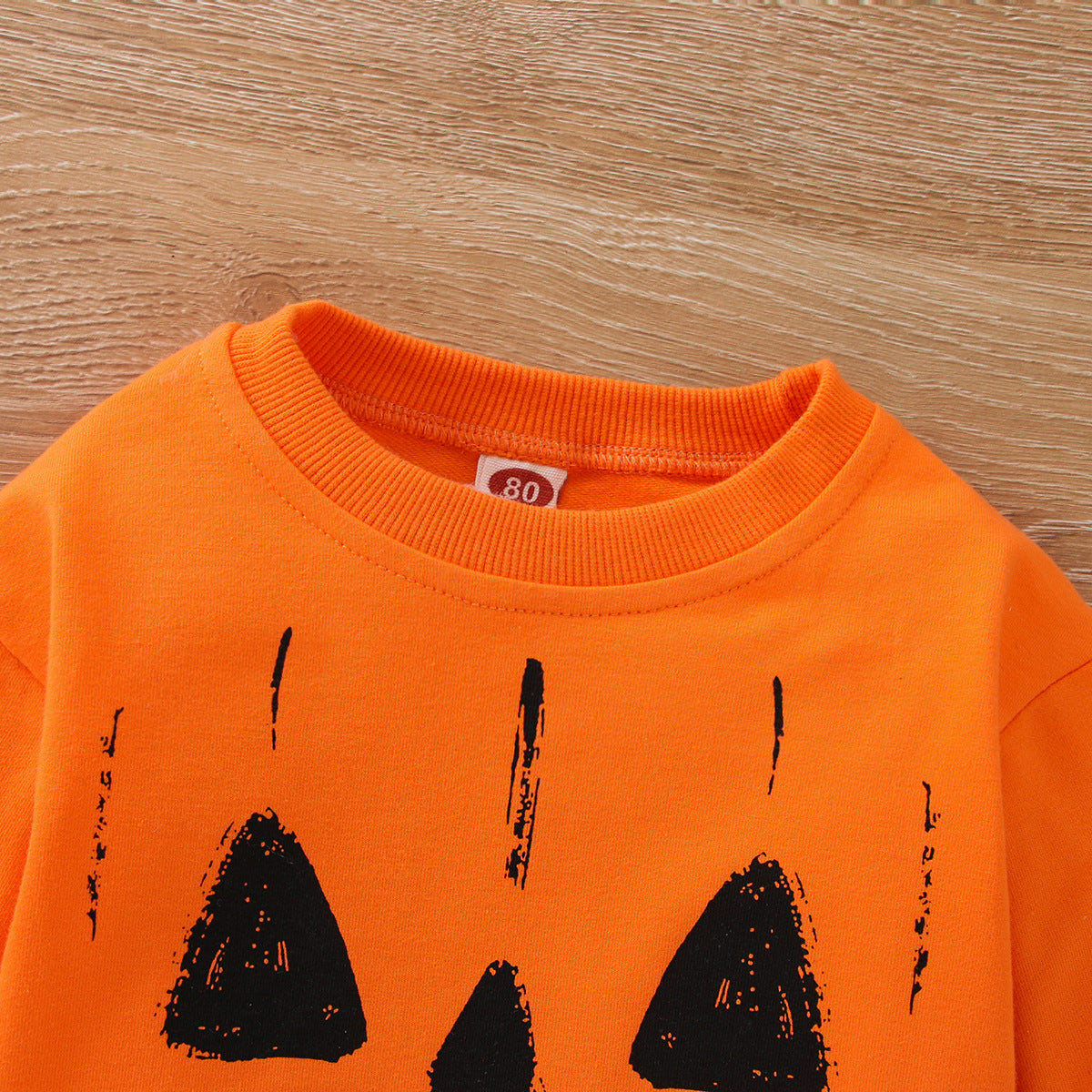 Kid Baby Girls Halloween Pumpkin Shirts Top