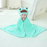 Kid Baby Summer New Cartoon Bath Towel Pajamas