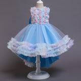 Kid Girl Princess Party Birthday Piano Show Cake Dresses
