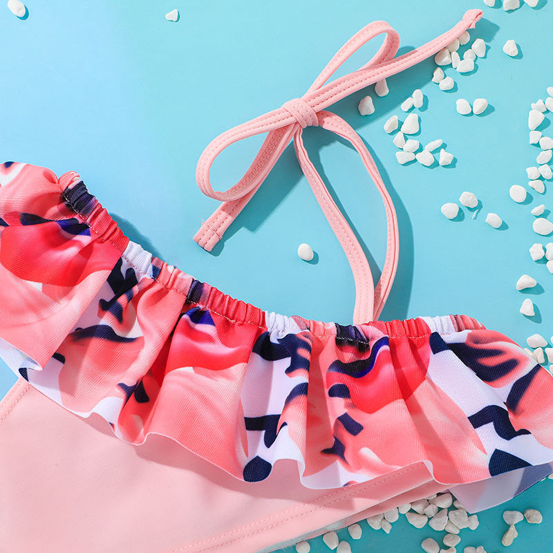 Kid Baby Girls Fashion Bikini Separate Swimsuit
