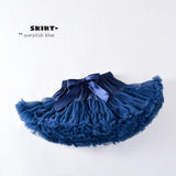 Kid Baby Girl Gauze Princess Autumn Winter Skirt