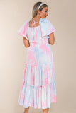 Family Matching Parent-child Sweet Leisure Holiday Dresses