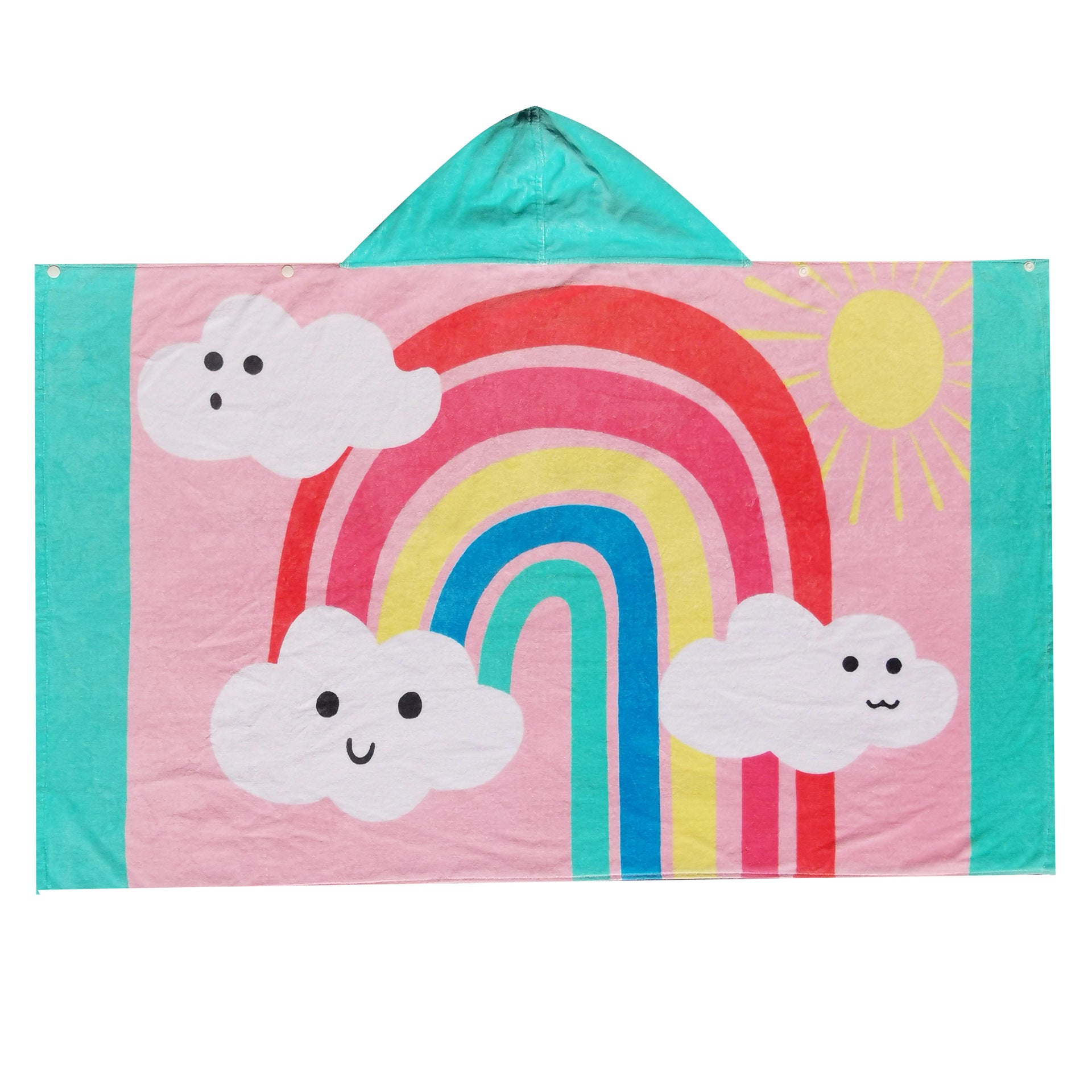 Baby Bathrobe Cartoon Bath Towel Robe Hooded Cloak Beach Towel Pajamas