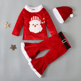 Baby Girl Christmas Long Sleeve 3 Pcs Set
