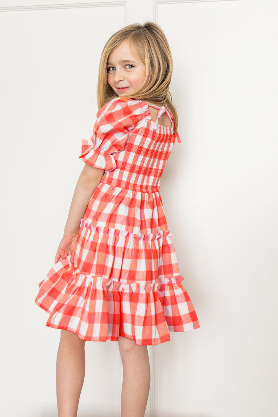 Family Matching Parent-child Bohemian Long Square Collar Dresses