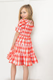 Family Matching Parent-child Bohemian Long Square Collar Dresses