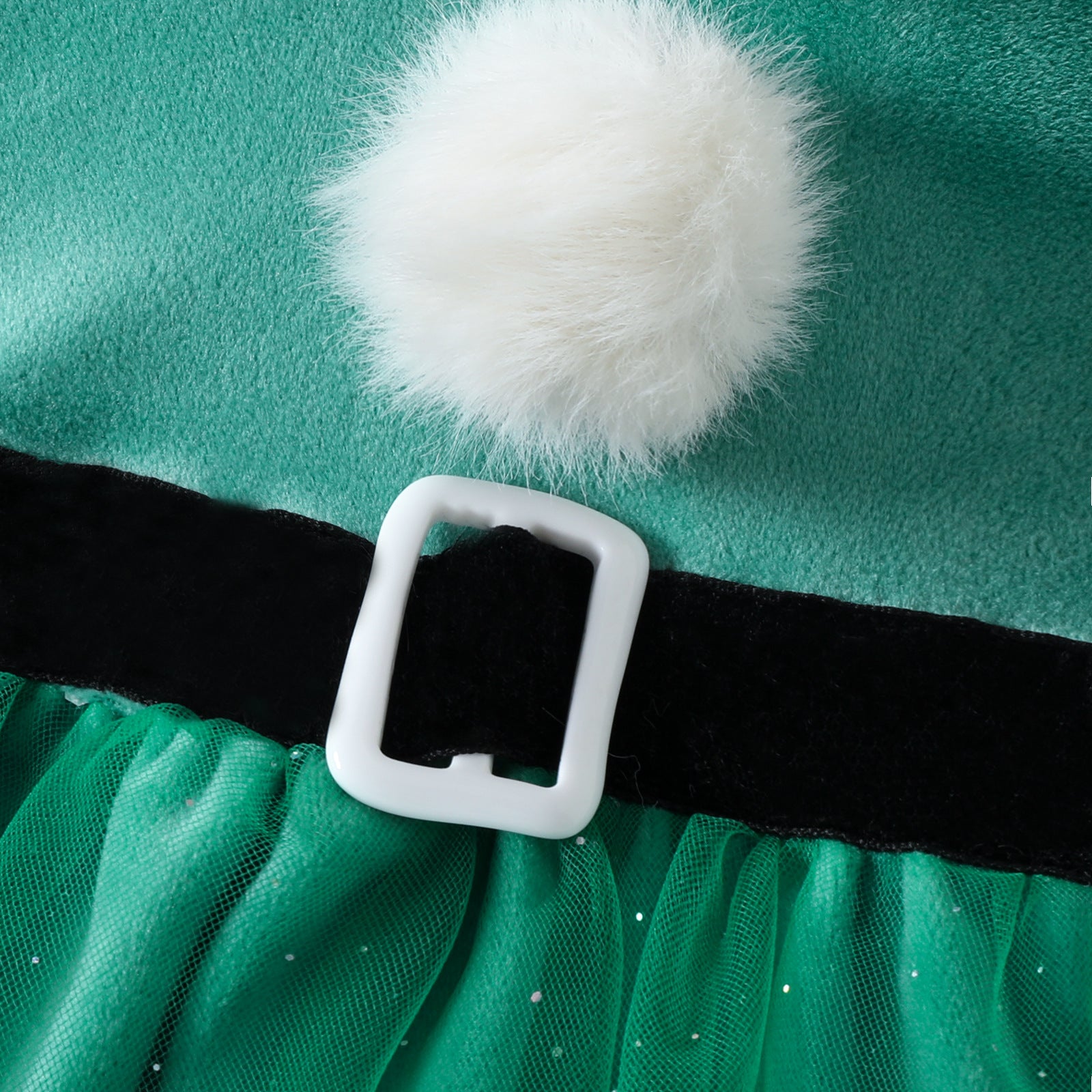 Kid Baby Girl Christmas Winter Silver Fox Velvet Dresses