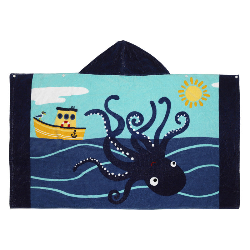 Baby Boy Girl Hooded Towel Spa Towel Bath Blanket Beach Pajamas