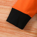 Halloween Baby Costume Long Sleeve Hooded Letter Print Rompers