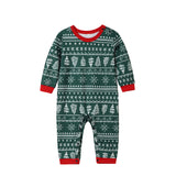 Family Matching Christmas Printed Pattern Parent-child Pajamas