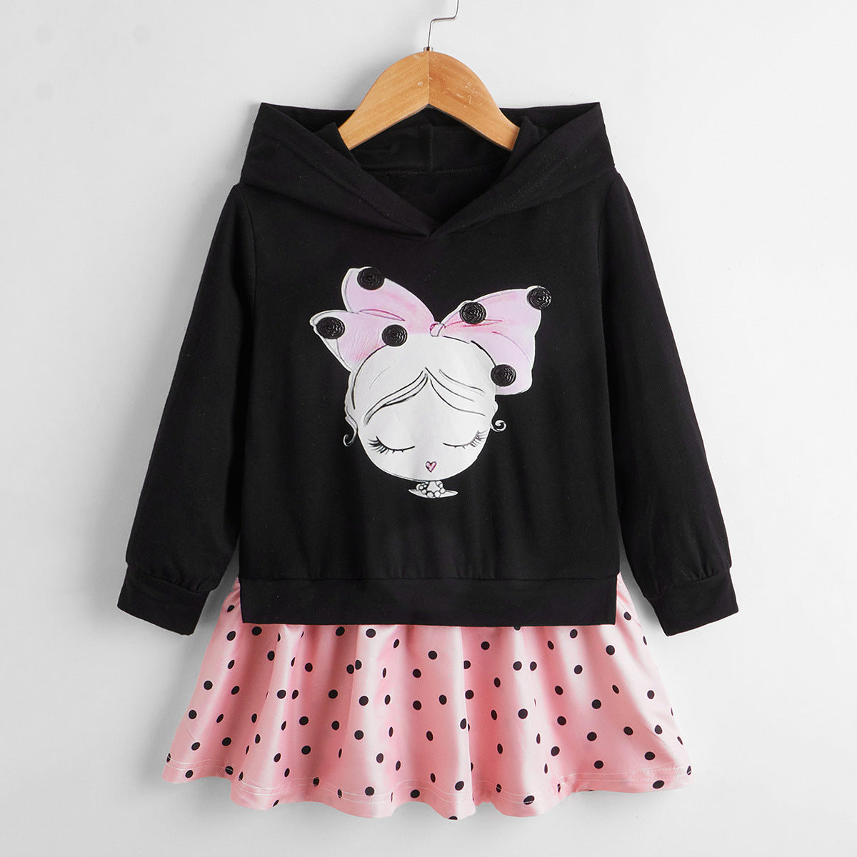 Kid Baby Girl Suit Autumn Winter Fashionable Casual 2 Pcs Suit