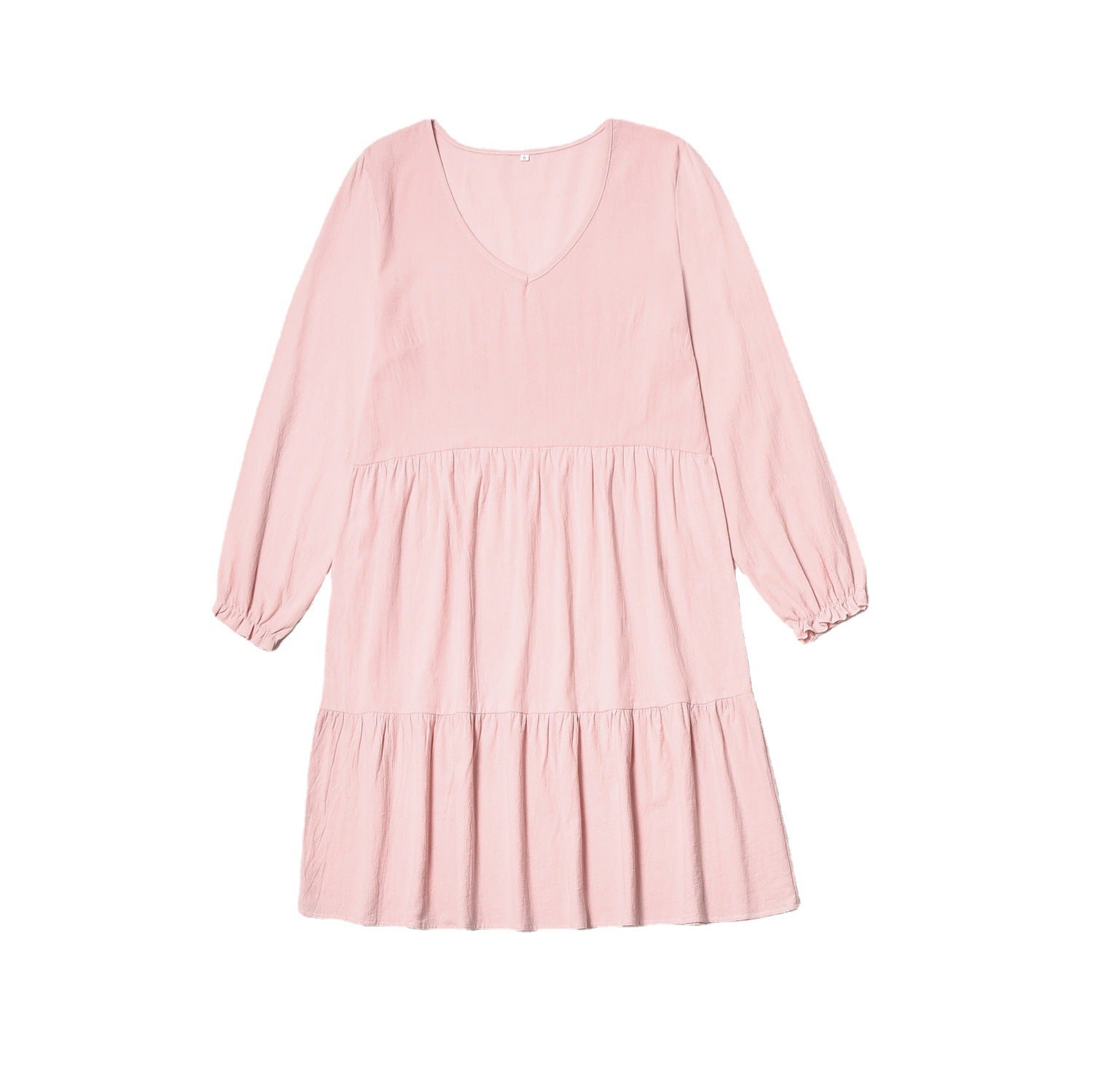 Family Matching Parent-child Long-sleeved Ruffled Mother Daughter Dress