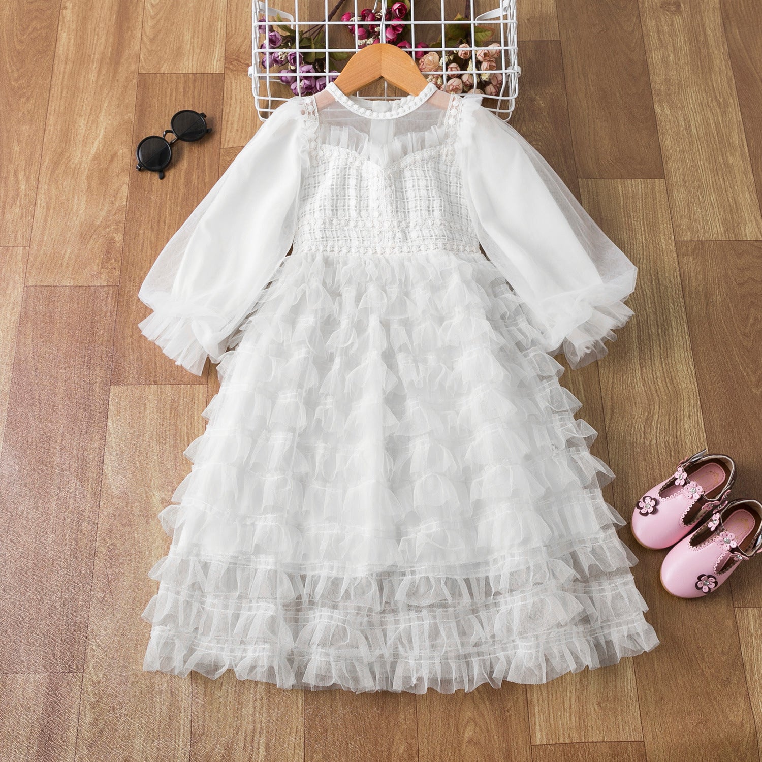 Kid Baby Girl Fashion Spring Autumn Trend Princess Dress