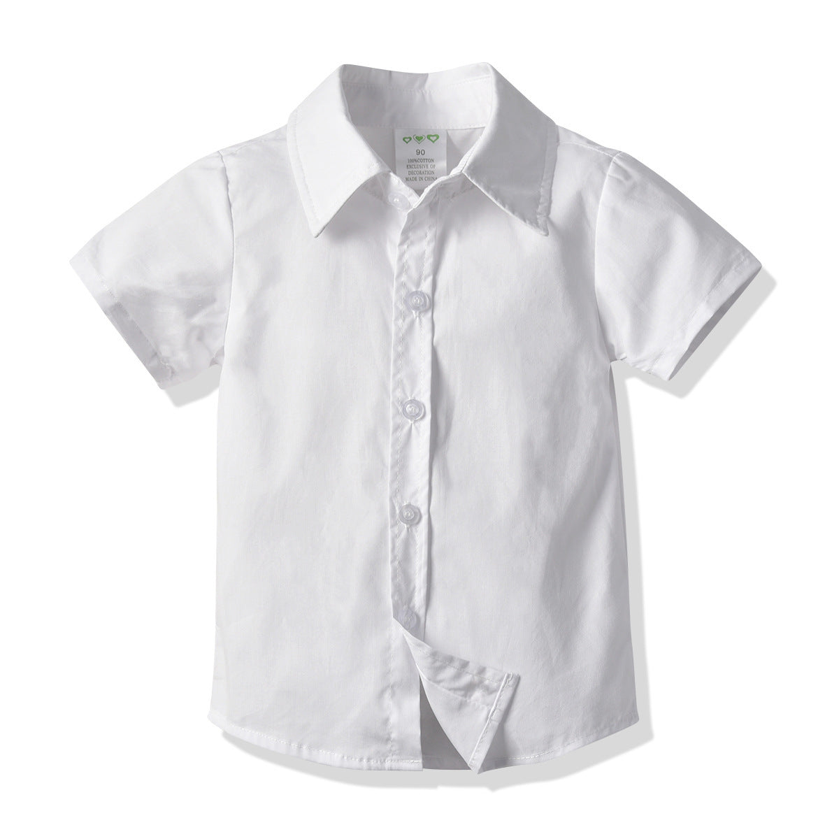 Kid Baby Boy Gentleman Suit Short Sleeve Spring Autumn 3 Pcs Sets