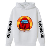 Kids Girl Boy Among US Peripheral Printed Hoodie