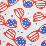 Kid Baby Girls Glasses Printed Featured Bell-bottom 2 Pcs Sets