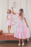 Family Matching Parent-child Sweet Leisure Holiday Dresses