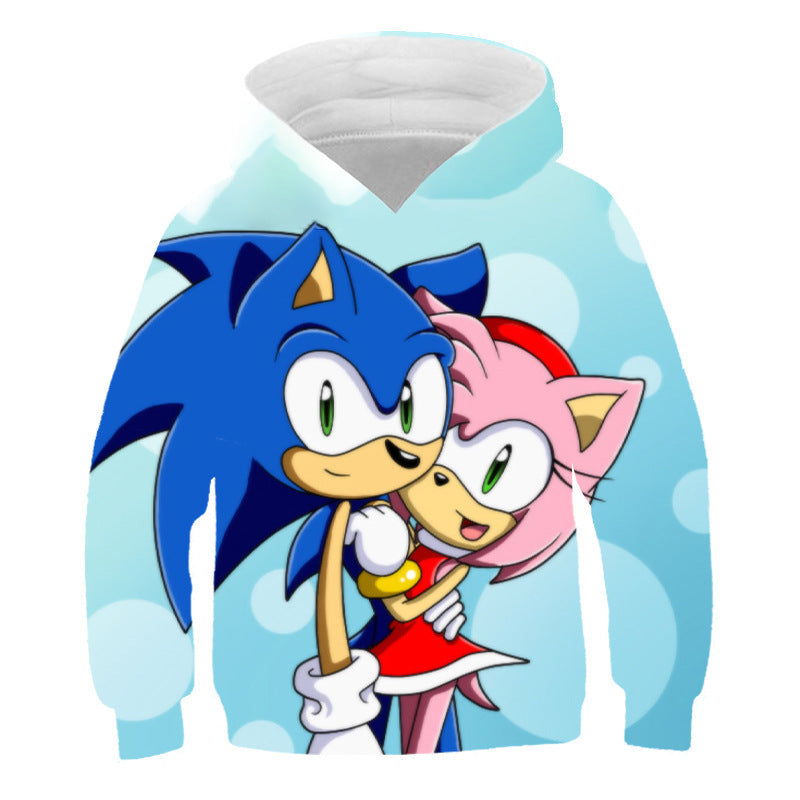 Kid Loose Long Sleeve 3D Printed Hoodie