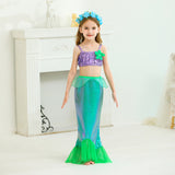 Kid Girl Mermaid Princess Spring Summer Mermaid Ball Swimsuits