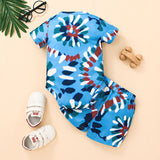 Baby Boy Short-sleeved Triangle Harbin Summer Cool Swimsuit