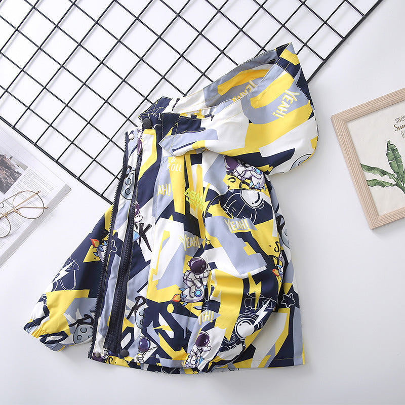 Kid Boy Stormcoat 3-in-1 Detachable Extra-thick Autumn Outdoor Windbreaker Coats