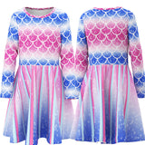 Kid Baby Girl Princess Mermaid Animal Unicorn Dress