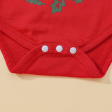 Baby Girls Long Sleeve Christmas Harley Gauze 2 Pcs Set