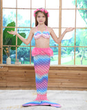 Kid Girl Mermaid Separate Bikini Swimsuit