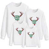Family Matching Fashion Long-sleeved Crew Neck Shirts