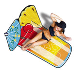 Kid Adults Bikini Beach Donut Cover Up Pareos Beach Sarongs Mats Swimsuits Pajamas