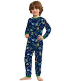 Family Matching Parent-child Cotton-printed Dinosaur Christmas Pajamas