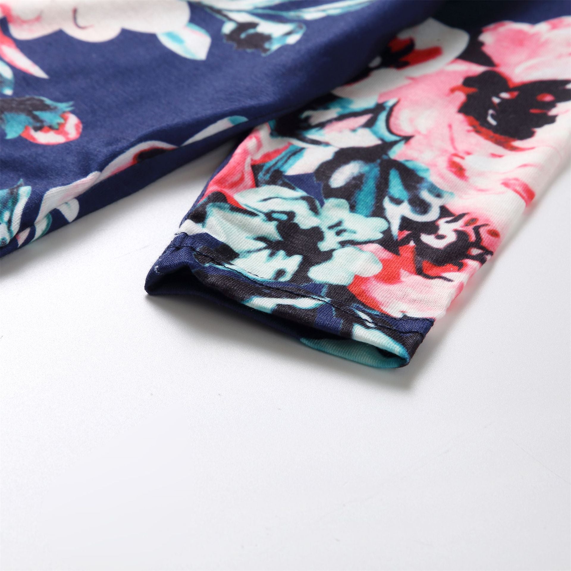 Family Matching Parent-child Printed Long Dresses