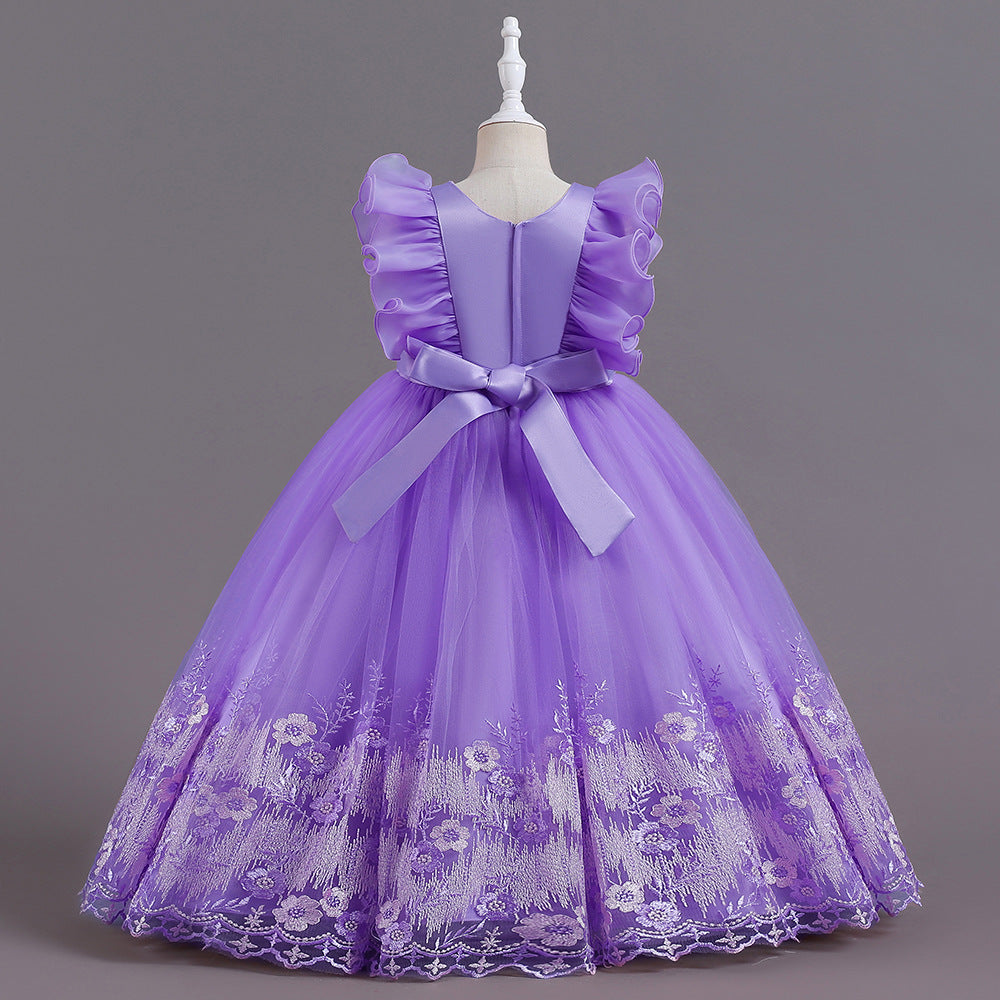 Kid Girl Princess Flower Dresses