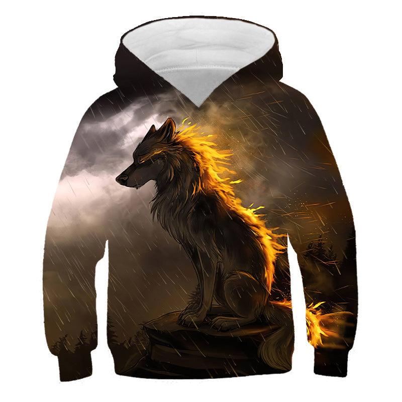 Children Kid 3D Printed Animal Hoodie