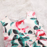 Kid Baby Girls Short Sleeved Summer Flower Casual Dresses