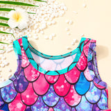 Kid Baby Girl Split Swimming Trunks Swimsuit