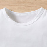 Kid Baby Girl Round Collar Bubble Sleeves Camouflage 2 Pcs Sets