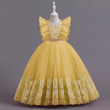 Kid Girl Princess Flower Dresses