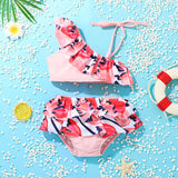 Kid Baby Girls Fashion Bikini Separate Swimsuit