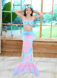 Kid Girl Mermaid Separate Bikini Swimsuit