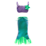 Kid Baby Mermaid Princess Summer Ariel Party Carnival Swimsuits