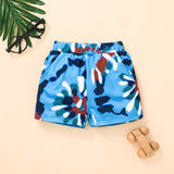 Baby Boy Short-sleeved Triangle Harbin Summer Cool Swimsuit