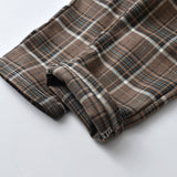Kid Baby Boys Fall Plaid Suits 3 Pcs Sets