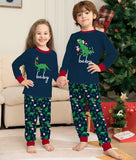 Family Matching Parent-child Printed Alphabet Animal Pajamas