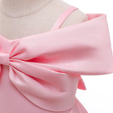 Kid Girl Pink Summer Suspender Princess Dresses
