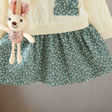 1-6Y Kid Baby Girl Cute Bunny Sets 2 Pcs