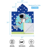 Kid Baby Bath Towel Microfiber Cotton Hooded Beach Soft Poncho Pajamas